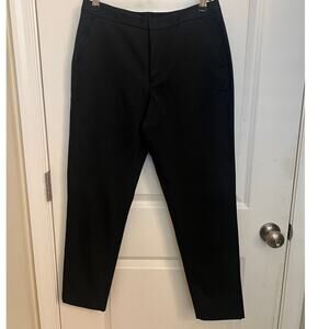 Lululemon On The Move Pant Trousers Crop Ankle Length Sz 6 Black Preppy Utility